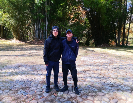 Ben (left) and Kai (right) at Wuyishan
